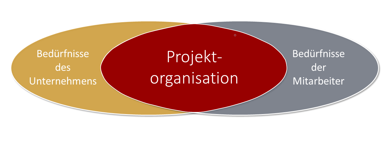Projektorganisation verbindet die Bedürfnisse des Unternehmens mit denen seiner Mitarbeiter