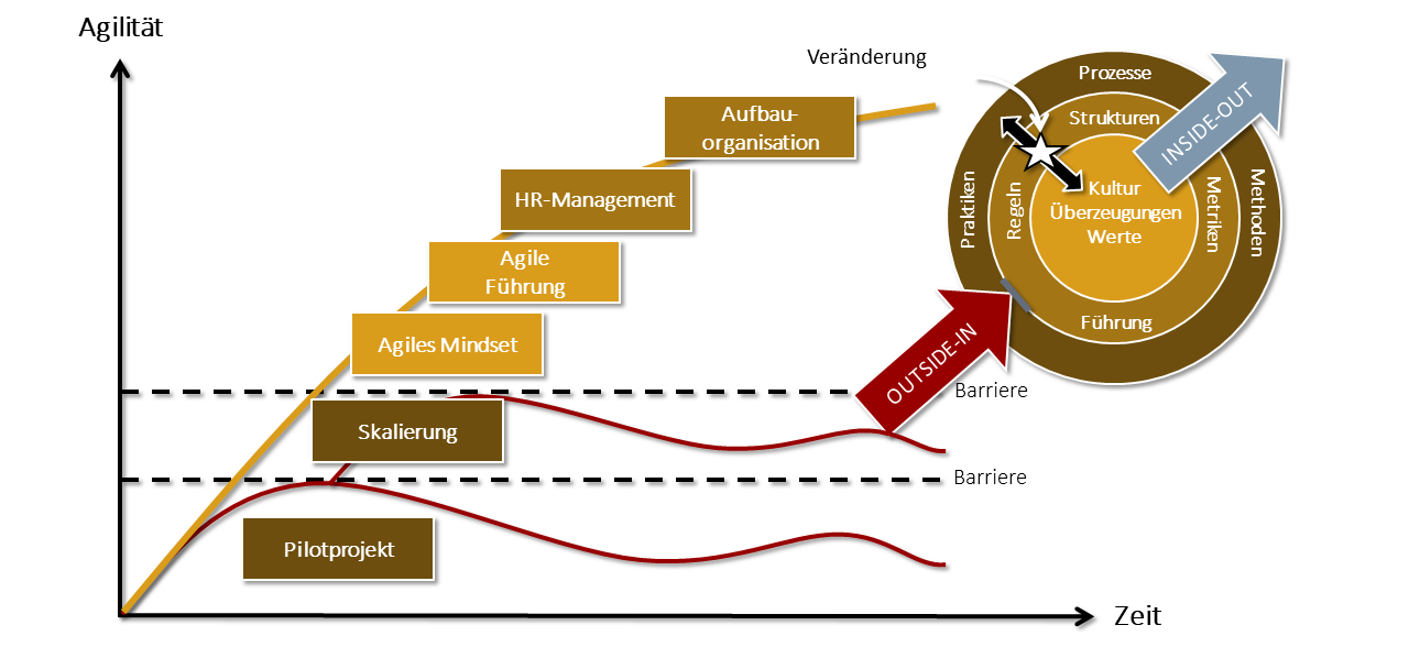 Die agile Transformation 
